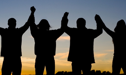 hands raised 4